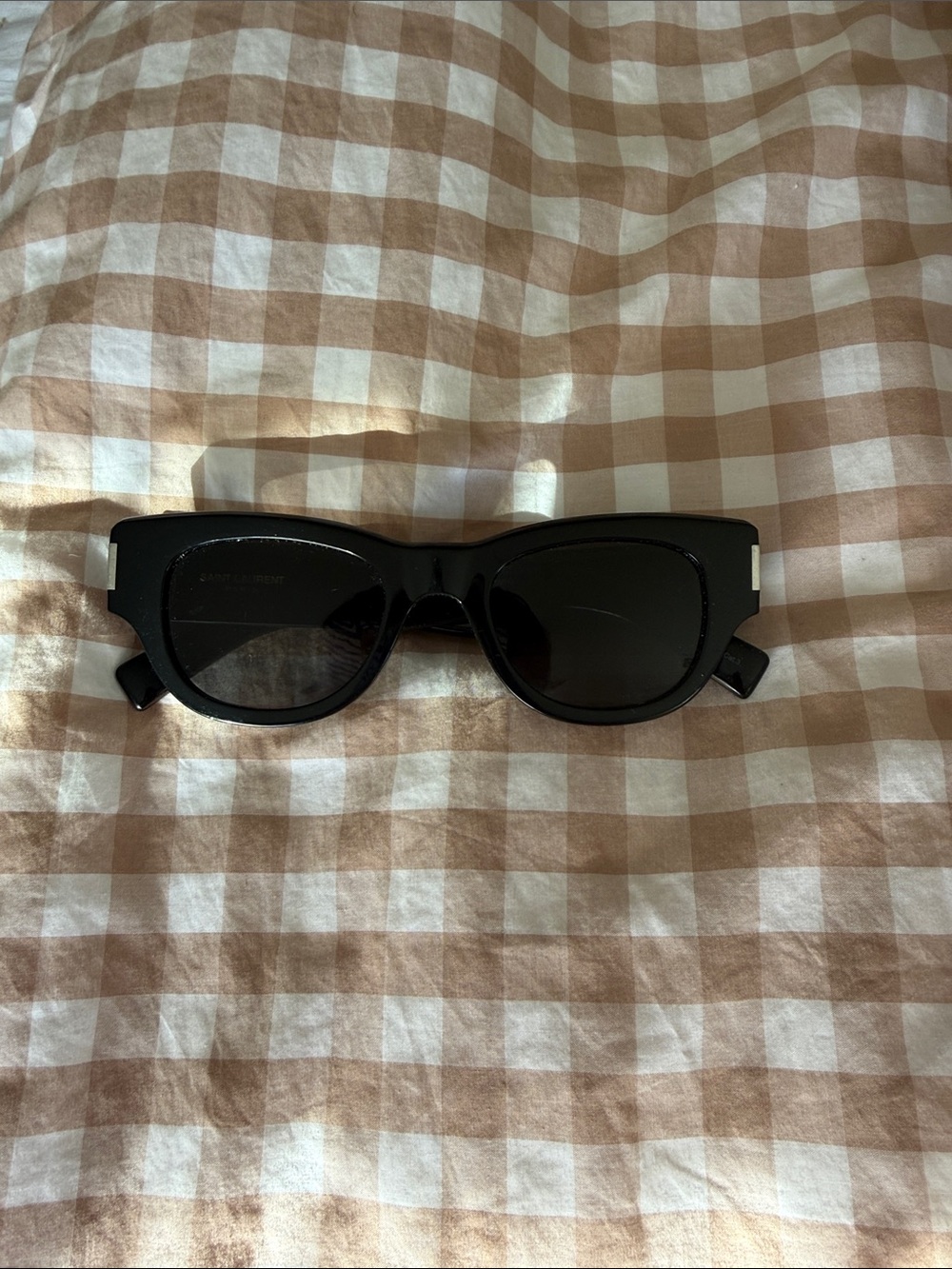 Black Women’s YSL 49mm Cat Eye Sunglasses